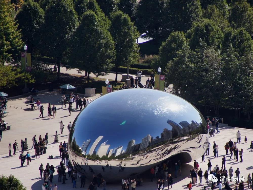 美国芝加哥市格兰特公园的云门（Cloud Gate）.jpg